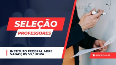 Instituto Federal Farroupilha (IFFar) oferece vagas para professores no curso de Assistente Administrativo. Remuneração de R$50/hora.