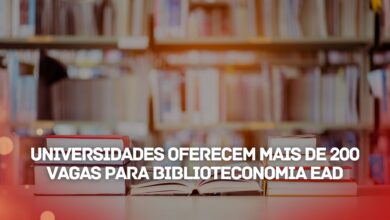 Confira 2 Universidades que abriram inscrições para o Curso de Bacharelado em Biblioteconomia EAD com mais de 200 vagas para 2025!