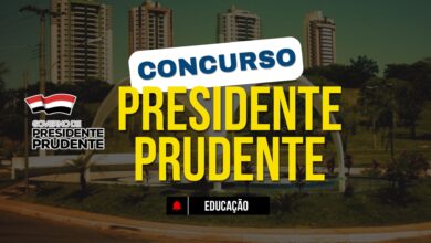 Prefeitura de Presidente Prudente - SP abre inscrições no Concurso Público para Professores, Psicopedagogos e Demais Vagas na Educação!