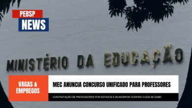 Ministério da Educação - MEC anuncia Concurso Unificado para a Contratação de Professores em todo o Brasil! Confira o que se sabe até agora!