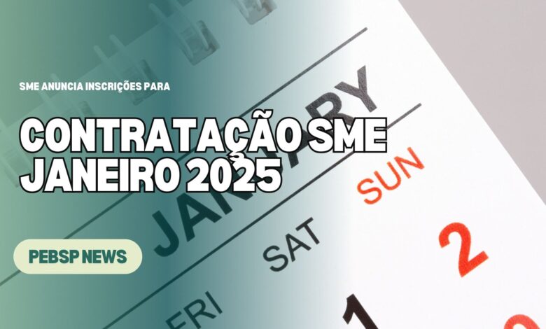 A SME - SP acaba de abrir inscrições para contratação de interessados em trabalhar em janeiro de 2025 no Recreio nas Férias