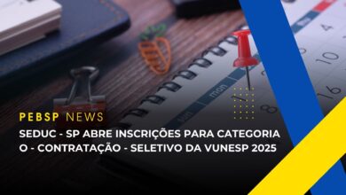 Secretaria da Educação - SEDUC - SP anuncia datas para Inscrição de Professores para Contratação na Categoria O! Prazo inicia em 21/11!