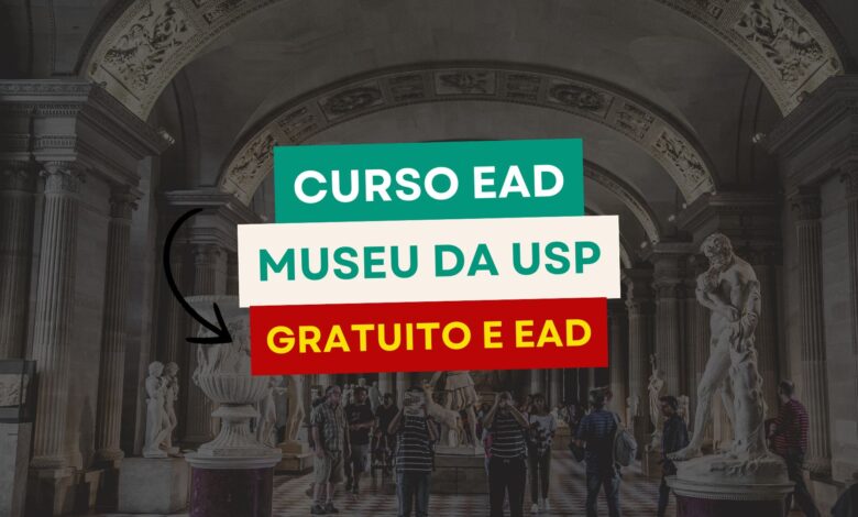 Museu Paulista (USP) oferece curso EAD sobre conservação de patrimônio cultural. Aprenda sobre bens móveis e imóveis. Inscrições abertas!