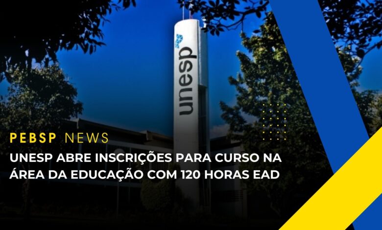 Universidade Estadual Paulista - UNESP acaba de abrir inscrições para mais um curso na área da Educação com quase 4 mil vagas! Aproveite!