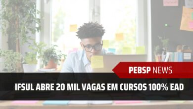 Instituto Federal - IFSUL acaba de abrir 20 mil vagas em 8 opções de Cursos de Quailificação e Capacitação Gratuitos EAD com até 200 horas