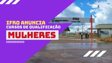 IFRO anuncia inscrições para Processo Seletivo inovador com cursos de Qualificação e Capacitação destinados à mulheres! Confira detalhes!