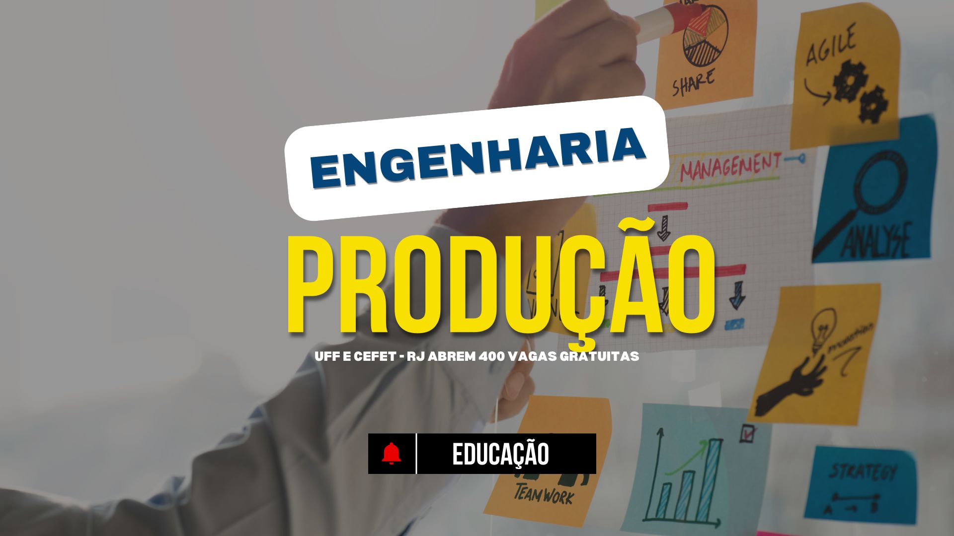 Faça Engenharia de Produção de Casa e no Conforto do seu Lar: CEFET e UFF abrem 400 vagas no Curso de Bacharelado EAD GRATUITO! Confira!