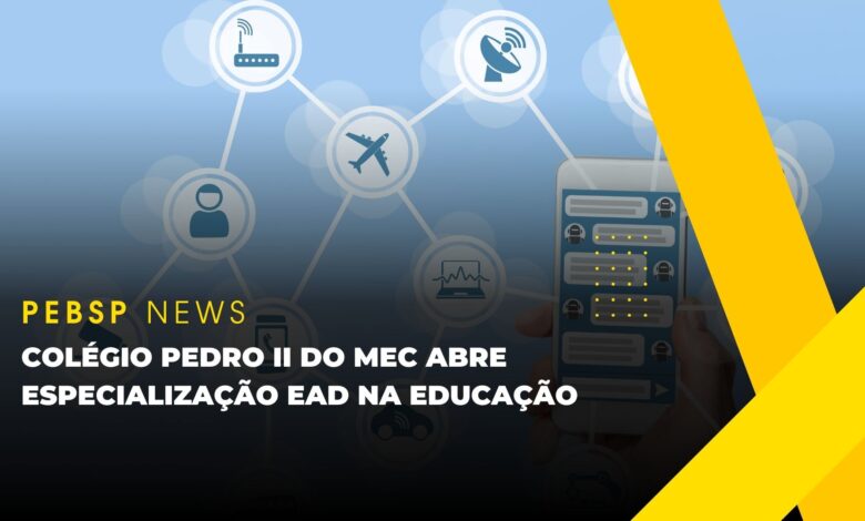 O Renomado Colégio Pedro II do MEC anuncia a abertura de inscrições para a Especialização e Pós-graduação em Educação EAD!