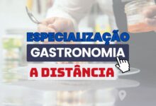 Quer se Especializar na área de Gastronomia? O IFSC acaba de anunciar vagas para Especialização EAD Gratuita nessa importante área.