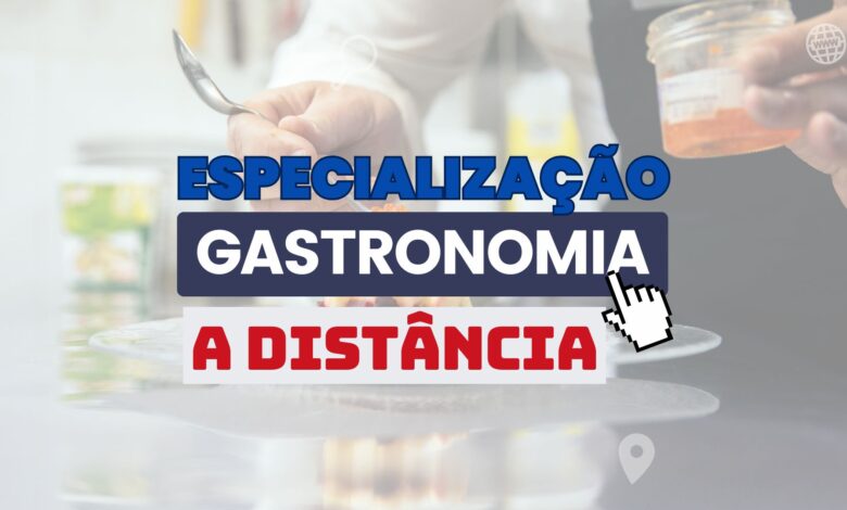 Quer se Especializar na área de Gastronomia? O IFSC acaba de anunciar vagas para Especialização EAD Gratuita nessa importante área.