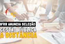 O Instituto Federal de Roraima - IFRR acaba de anunciar que PRORROGOU as inscrições para a Especialização em Gestão Pública EAD! Confira!