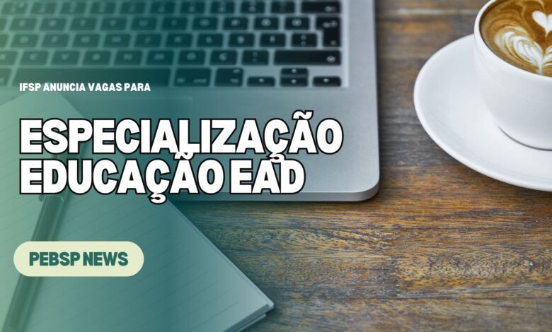 IFSP abre inscrições para Especialização EAD em Ensino de Línguas e anuncia PRORROGAÇÃO DAS inscrições! Confira detalhes!