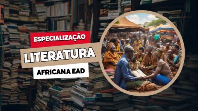 Amantes da Literatura: Formem-se em Literaturas Africanas e Afro-brasileiras! Especialização EaD UFSC. 150 vagas. Confira detalhes!