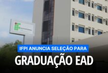 Graduação EAD gratuita no IFPI! Apenas uma prova de redação. Mais de 4 mil vagas disponíveis. Inscrições até 01/12. Acesse e inscreva-se!