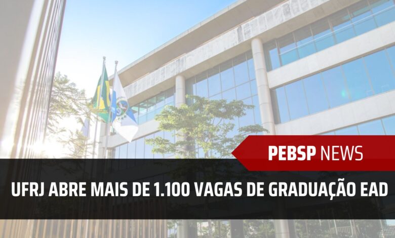 UFRJ anuncia Edital com 1.150 vagas para Graduação EAD: Biologia, Química, Física e Ciências Contábeis com inscrições até 24/11!