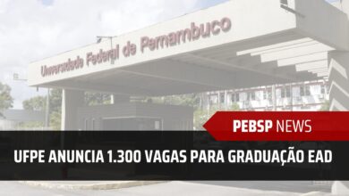 Universidade Federal - UFPE anuncia edital com mais de 1.300 vagas em cursos de Graduação Gratuitos e EAD para 2025. Confira detalhes!