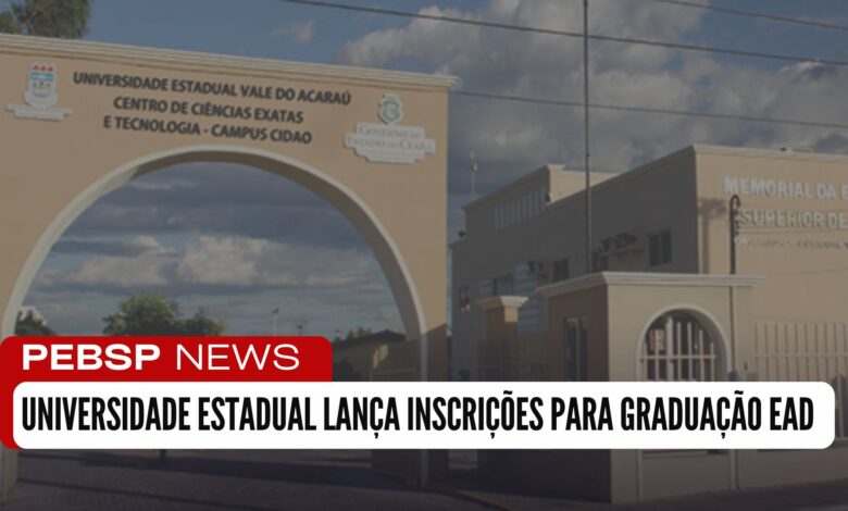 Universidade Estadual no Ceará - UVA acaba de abrir as inscrições para 840 vagas em Cursos Gratuitos de Graduação EAD em diversas áreas!