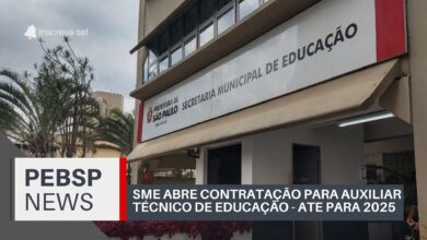 Vagas de Auxiliar Técnico de Educação (ATE) em diversas regiões de SP! Ótima oportunidade na SME-SP. Inscrições encerram amanhã!