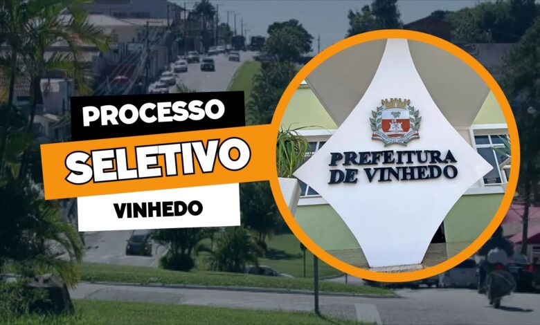 Prefeitura de Vinhedo, próximo à Capital de SP abre processo seletivo para contratar professores em diversas áreas! Confira detalhes!