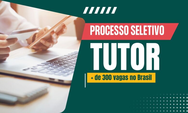 Confira 4 Editais de Tutores EAD para Cursos de Extensão Gratuitos e Oferecidos na modalidade EAD! São mais de 300 vagas para todo o Brasil.