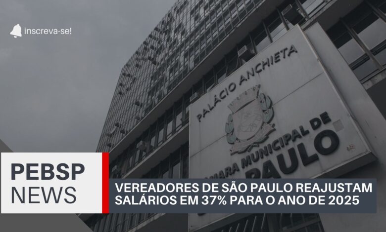 Vereadores de SP ganham aumento de 37%, enquanto professores recebem míseros 2,16%! Desigualdade escandalosa! Saiba mais.