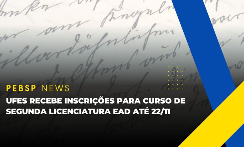 Última chance! Inscrições para Segunda Licenciatura em Letras-Inglês EAD no IFES encerram amanhã (22/11). 150 vagas!