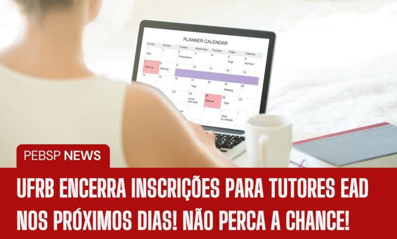 Tutores EAD na UFRB: Inscrições ABERTAS até 24/11 com Bolsa de R$1.100. Relações Étnico-Raciais e Quilombolas. Inscreva-se!