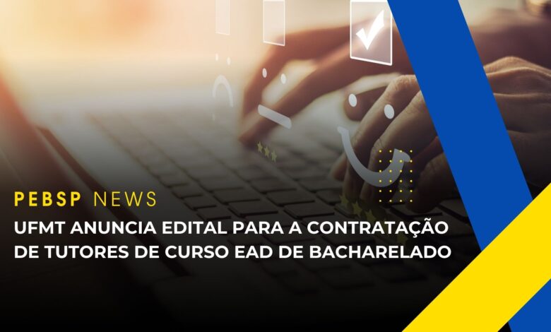 Universidade Federal convoca graduados interessados em serem Tutores de Curso EAD de Bacharelado com 36 vagas em diversas cidades.