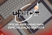 UFSCar anuncia que vai abrir inscrições para o curso de Especialização Gratuito para Graduados com 300 vagas em todo o Estado! Confira!