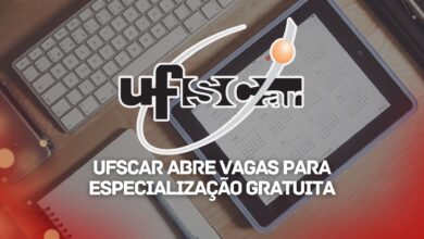 UFSCar anuncia que vai abrir inscrições para o curso de Especialização Gratuito para Graduados com 300 vagas em todo o Estado! Confira!