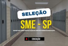 SME - SP abe oficialmente as inscrições para a contratação de Auxiliar Técnico de Educação - ATE, com vagas para o ano de 2025.