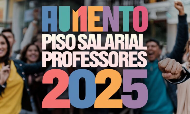 MEC anuncia Portaria que define o reajuste e o aumento do Piso Salarial dos Professores para o ano de 2025. Confira detalhes!