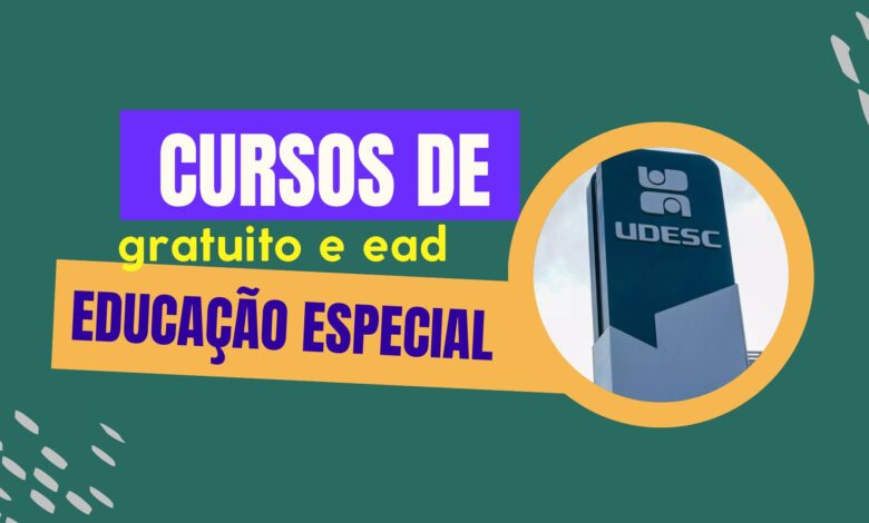 Curso online gratuito de Educação Inclusiva! 5.000 vagas UDESC/UAB. Inscrições até 20/12. São 120h com início em março/25. Inscreva-se!