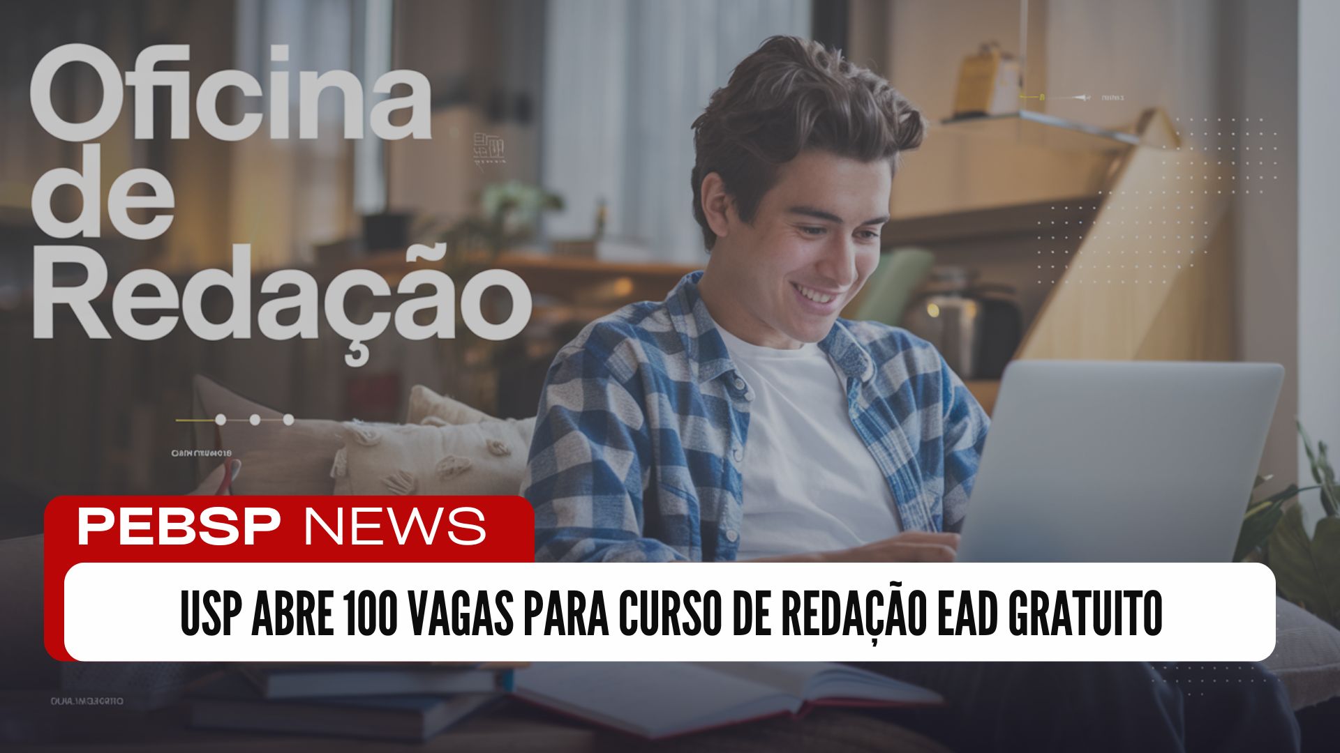 Curso de Redação EAD gratuito da FFLCH-USP! Aprimore sua escrita com a metodologia da USP. Inscrições até 06/01. Vagas limitadas! Sorteio!