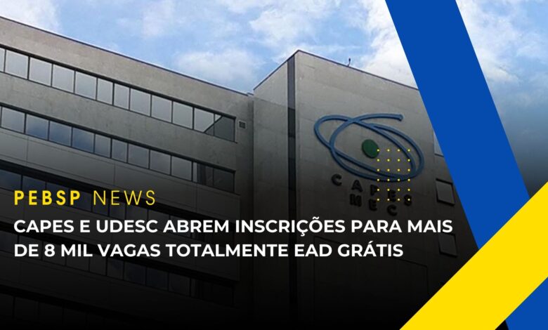 Cursos online gratuitos de formação para professores! UDESC e CAPES oferecem capacitação em Educação Inclusiva e Relações Étnico-Raciais.