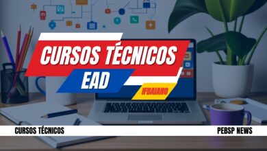 Cursos técnicos EAD gratuitos no IF Baiano! 120 vagas para Informática, Secretaria Escolar e Vendas. Inscrições abertas até 07/02/25.