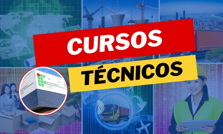 IFF acaba de anunciar 200 vagas em cursos técnicos de Edificações, Guia de Turismo, Informática, Logística e Meio Ambiente! Confira