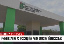 Inscrições reabertas para cursos técnicos EAD gratuitos no IFNMG - Campus Pirapora! Vagas limitadas até 07/12. Inscreva-se agora!