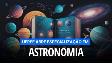 Universidade Federal - UFRPE encerra as inscrições para o Curso de Especialização em Ensino de Astronomia amanhã, 02/12! Inscreva-se!