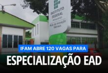 Inscrições abertas para Pós-Graduação e Especialização Lato Sensu em Gestão Pública Estratégica EaD no IFAM! São 120 vagas GRATUITAS!