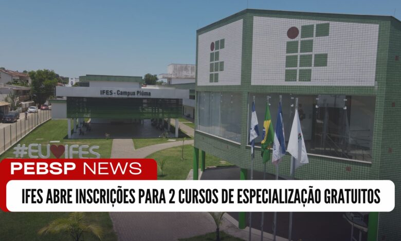 IFES: Pós-graduação e Especialização EAD em Finanças Corporativas e Tecnologias Educacionais. Inscrições até 10/01/2025. Inscreva-se!