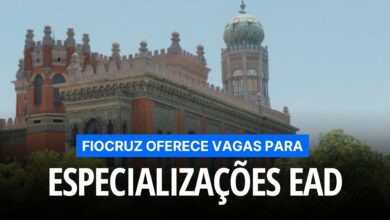 Inscrições abertas até 30/12! Aprimore sua carreira com as especializações EAD da Fiocruz em Educação Permanente e Tecnologias Educacionais.