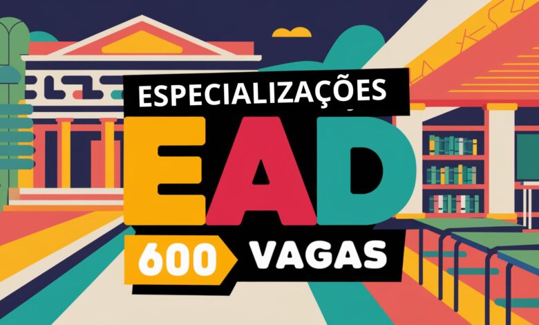 Inscreva-se! 600 vagas em 4 especializações EAD na Universidade Estadual - UNCISAL. Processo seletivo com inscrições abertas!