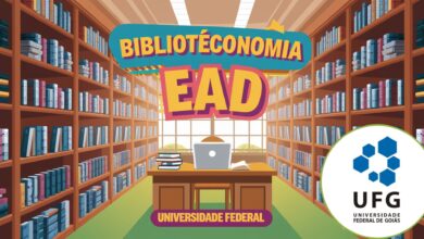 Bacharelado em Biblioteconomia EAD - UFG! Inscrições abertas! Curso gratuito, online e com excelentes oportunidades de carreira. Inscreva-se!