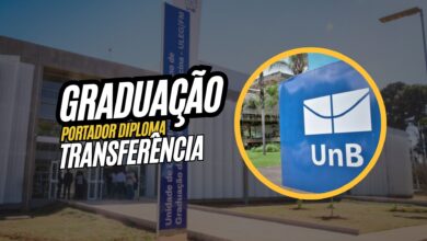 UnB abre inscrições para Segunda Graduação e Transferências em mais de 1.000 vagas de Cursos de Graduação para 2025! Confira!