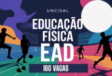 Garanta seu futuro na área de Educação Física! Licenciatura EAD UNCISAL com 160 vagas. Mercado de trabalho em alta. Inscrições até 7/01/2024.