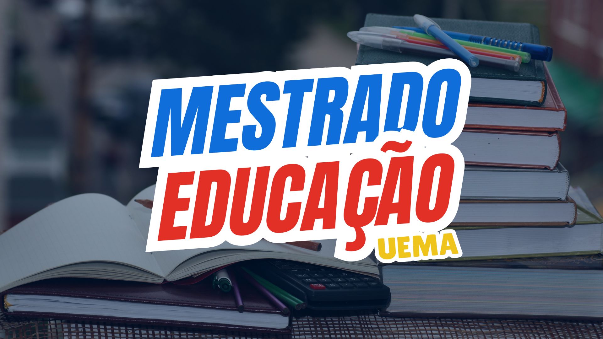 Mestrado Profissional em Educação UEMA! Inscrições prorrogadas até 28/12. 2 linhas de pesquisa: Gestão Educacional e Formação de Professores.