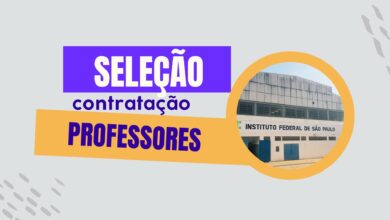 Processo Seletivo IFSP: diversas vagas para Professores Substitutos! Inscrições prorrogadas até 8/01. Oportunidades em diversos estados!