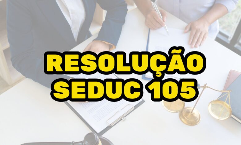 SEDUC Publica Resolução 105/2024 que redefine a jornada de trabalho dos docentes da rede estadual de SP a partir do ano de 2025.