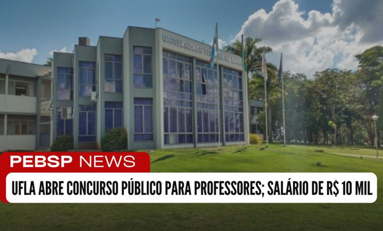 Concurso UFLA 2024: Inscrições abertas! 20 vagas em diversas áreas para Professores do Magistério Superior com salários de até R$ 10 mil.